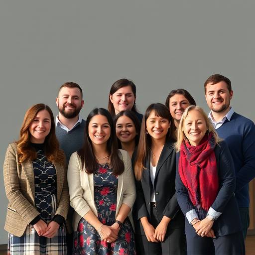 Group photo of the academy staff
